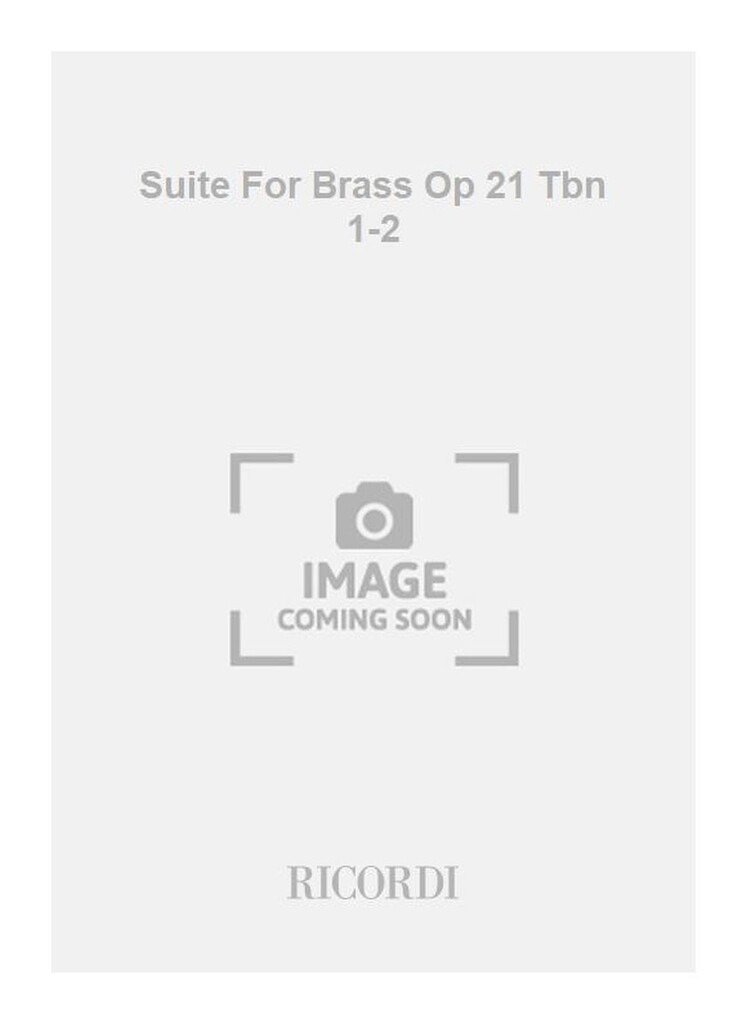 Suite For Brass Op 21 Tbn 1-2